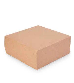 Коробка для пирожных OSQ CAKE 6000 255x255x105 мм крафт