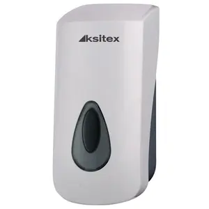 Диспенсер для жидкого мыла Ksitex пластиковый 1 л белый арт. SD-1068AD