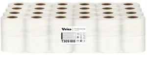 Туалетная бумага VEIRO Professional Premium 3 слойная белая в упаковке 8 рулонов (артикул производителя T309)