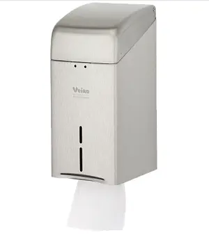 Диспенсер для листовой туалетной бумаги VEIRO PROFESSIONAL L-ONE Steel металлический