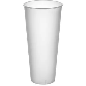 Стакан одноразовый пластиковый 675мл Bubble Cup матовый