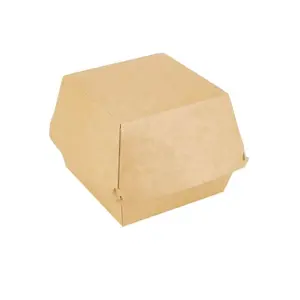 Коробка для гамбургера ECO BURGER XL 113х113х112 мм крафт