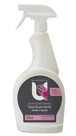 Средство для чистки грилей, плит, духовок Diversey&U 0,5 л (артикул производителя 101109902)