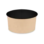 Контейнер бумажный круглый Round Bowl 1000 черный