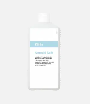 Мыло жидкое для рук гипоаллергенное и увлажняющее  Klinin Nonsid Soft 1 л (артикул производителя 205291)