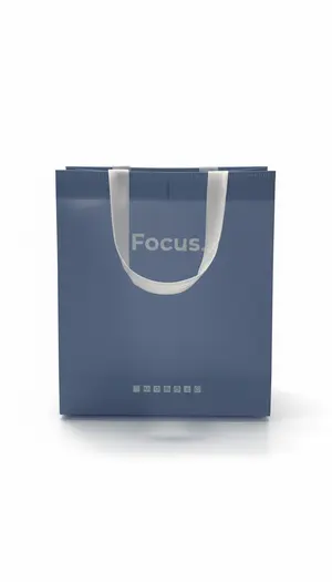 Пакет Focus из спанбонда с ламинацией 280х250х150мм