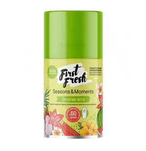 Освежитель воздуха аэрозольный FirstFresh Seasons & Moments Энергия лета 250 мл сменный картридж (артикул произзводителя 103063)