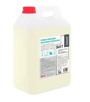Средство сильнощелочное Biosoap S417 для чистки эскалаторов, траволаторов 5 л (артикул произврдителя 9041595)