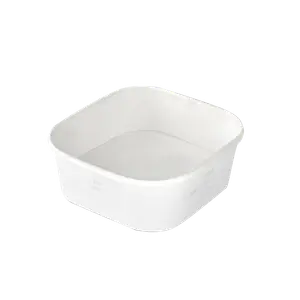 Контейнер бумажный SMART BOWL 690 (145х145х51) белый 