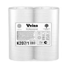 Бумажные полотенца в рулоне VEIRO Professional Comfort 2 слойные белые в упаковке 2 рулона (артикул производителя K207/1)