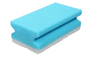 Губка для посуды GDV PROF профильная деликатная 1шт/уп, 120*80*45