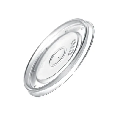 Крышка пластиковая к контейнеру бумажному 700мл Round Bowl крафт d116 — фото 1