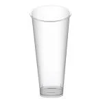 Стакан одноразовый пластиковый 650мл Bubble Cup с квадратным дном глянец — фото 1