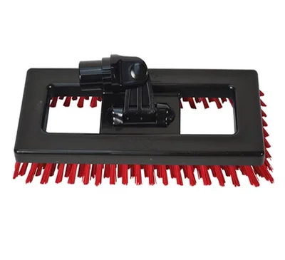 Щетка для плитки Swivel Deck Brush SYR 109 мм красная (артикул производителя 920034) — фото 1