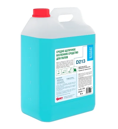 Средство для мытья полов Biosoap D213 среднещелочное беспенное 5л арт. 9060195 — фото 1