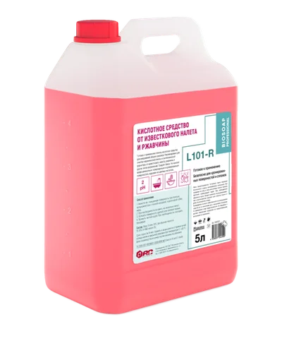 Средство кислотное для санузлов Biosoap L101-R 5 л (артикул производителя 9040522) — фото 1