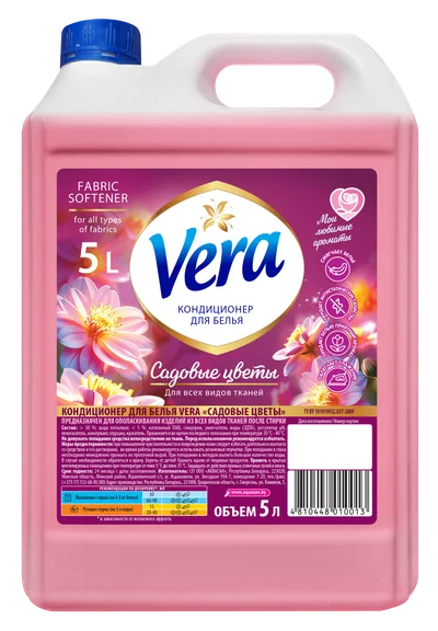 Кондиционер для белья Vera Садовые цветы 5 л — фото 1