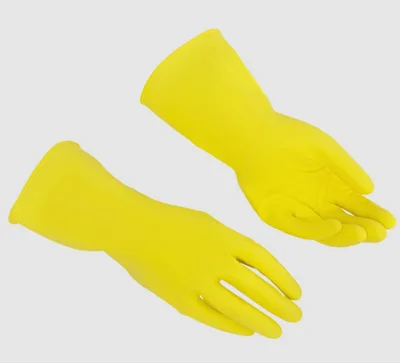 Перчатки резиновые Vileda Контракт L арт. 174325 — фото 1