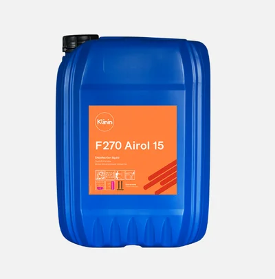 Средство дезинфицирующее (перекись, перуксусная кислота) Klinin F270 Airol 15 20 л (артикул производителя 205617) — фото 1