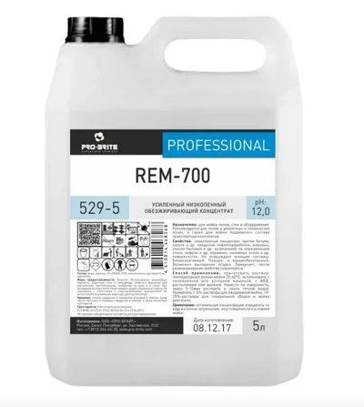 Средство обезжиривающее от сильных загрязнений Pro-Brite REM-700 5 л арт.529-5 — фото 1