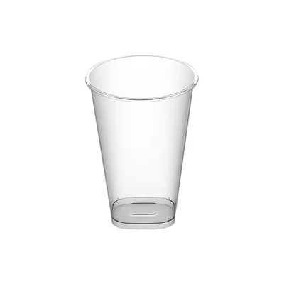 Стакан одноразовый пластиковый 375мл Bubble Cup с квадратным дном глянец — фото 1