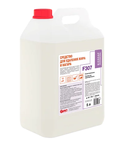 Средство для чистки грилей, плит, духовок Biosoap F307 5 л (артикул производителя 9050124) — фото 1