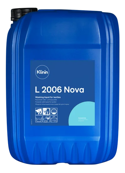 Средство жидкое для стирки белья Klinin L2006 NOVA 20 л (артикул производителя 205169) — фото 1