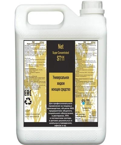 Средство щелочное моющее для кухни TCL NET Super Concentrated 5 л (арт ST11) — фото 1