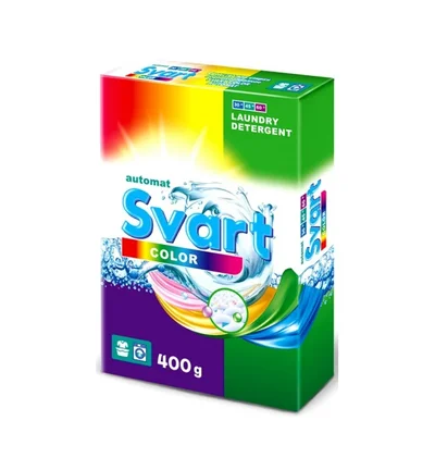 Стиральный порошок для белья SVART Color автомат для цветного белья 400 гр — фото 1