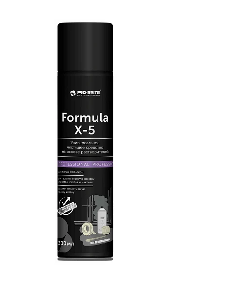 Средство для удаления клея, чернил, маркера Pro-Brite FORMULA X-5 аэрозоль 0,3 л (артикул производителя 144-03) — фото 1