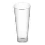 Стакан одноразовый пластиковый 650мл Bubble Cup с квадратным дном глянец — фото 1