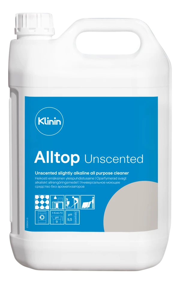 Средство для мытья пола и стен Klinin C2 Alltop Unscented 5 л (артикул производителя 205172) — фото 1