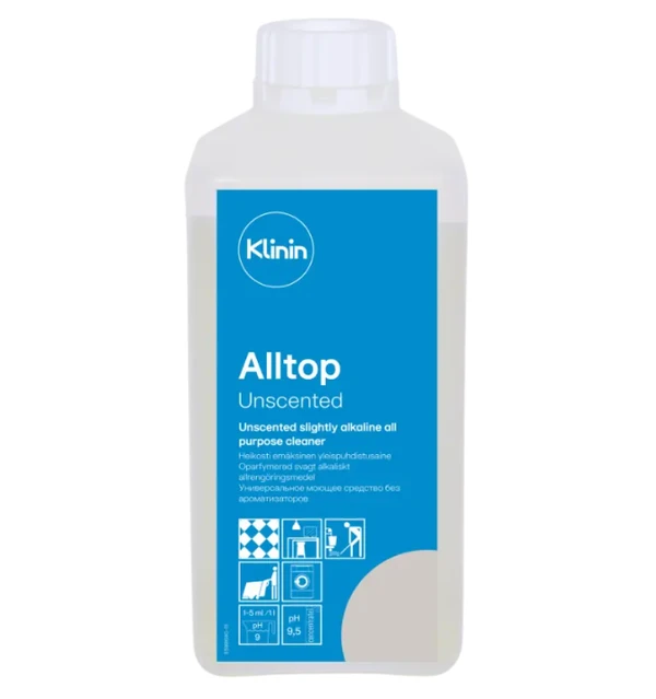 Средство слабощелочное моющее универсальное Klinin Alltop Unscented 1 л (артикул производителя 205171) — фото 1