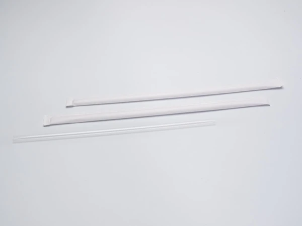 Трубочки для коктейля без изгиба в инд.п/э.упак прозрачные, диаметр 10 мм, 25 см, 250шт — фото 1