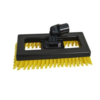 Щетка для плитки Swivel Deck Brush SYR 109 мм желтая (артикул производителя 920029) — фото 1