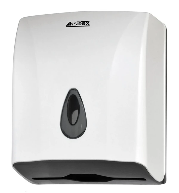 Диспенсер Ksitex для листовых полотенец пластиковый TH-8228A — фото 1