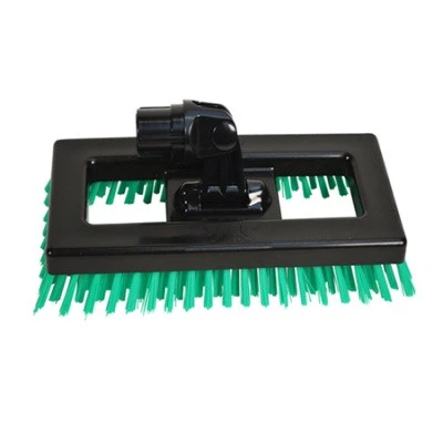 Щетка для плитки Swivel Deck Brush SYR 109 мм зеленая (артикул производителя 920036) — фото 1