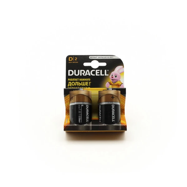 Батарейка DURACELL Basic LR 20 2шт/уп — фото 1