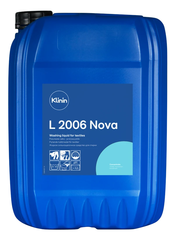 Средство жидкое для стирки белья Klinin L2006 NOVA 20 л (артикул производителя 205169) — фото 1