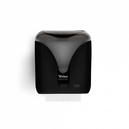 Диспенсер для полотенец с автоматической перезаправкой VEIRO PROFESSIONAL POD2 пластиковый черный — фото 1