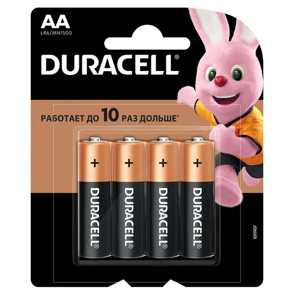 Батарейка "DURACELL" Original  АА LR06 (4шт/уп) — фото 1