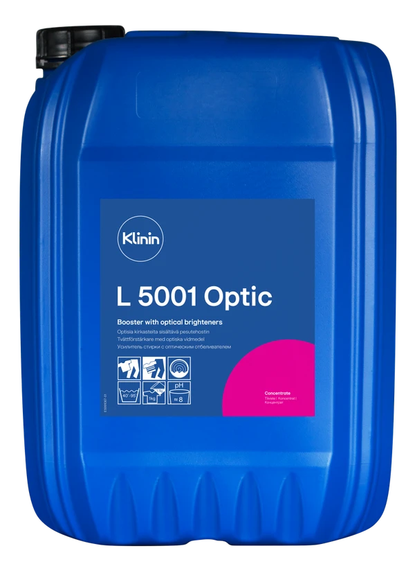 Усилитель для стирки белья с оптическим отбеливателем Klinin L5001 Optic 20 л (артикул производителя 205209) — фото 1